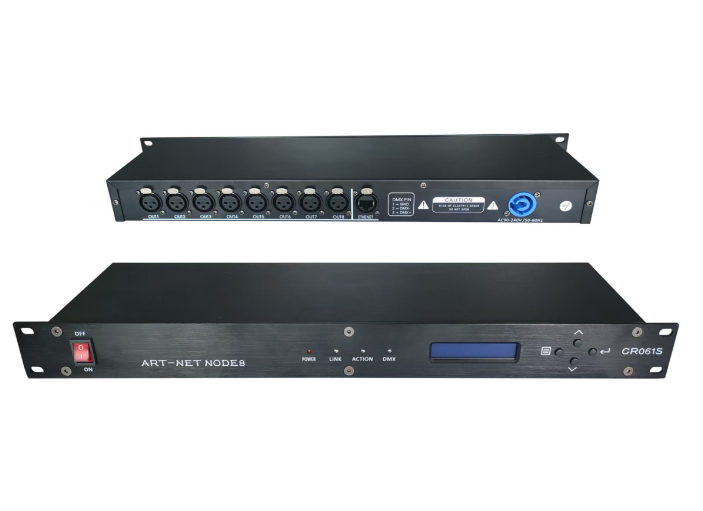 8 路ART-NET/DMX512 網(wǎng)絡(luò)擴展器